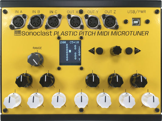 Plastic Pitch MIDI Microtuner